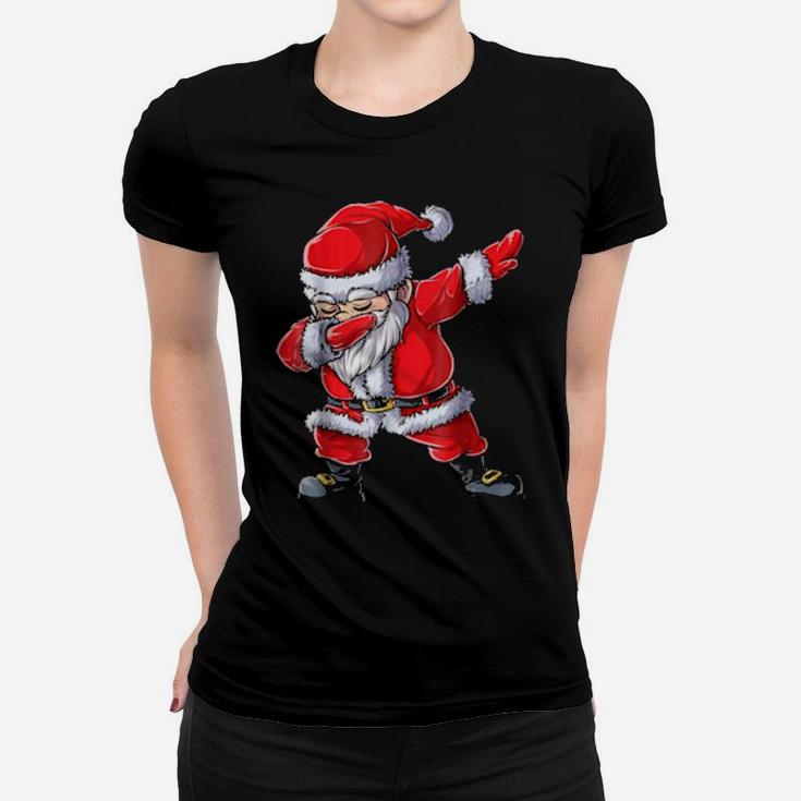 Santa Dabbing Women T-shirt