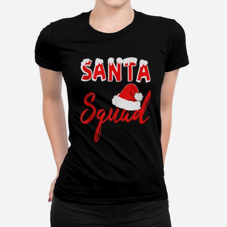 Santa Squad Family Matching Women T-shirt