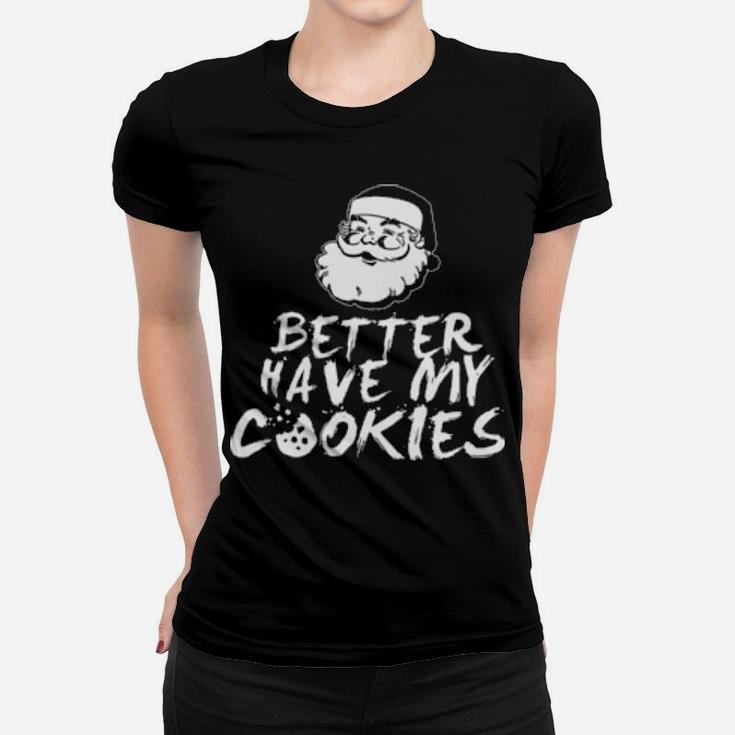 Santa's Cookies Women T-shirt