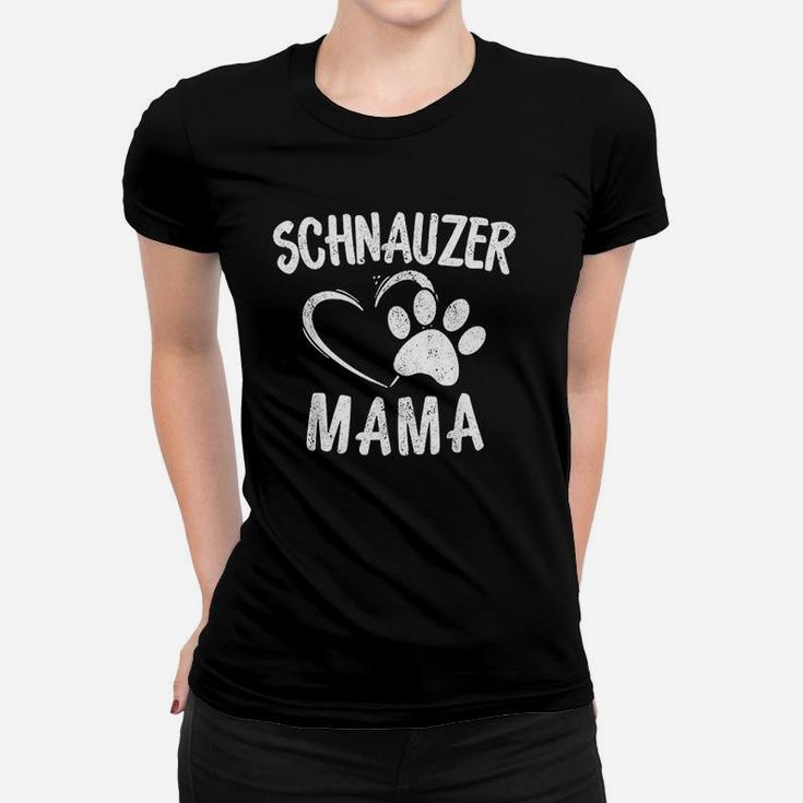 Schnauzer Mama Dog Lover Women T-shirt