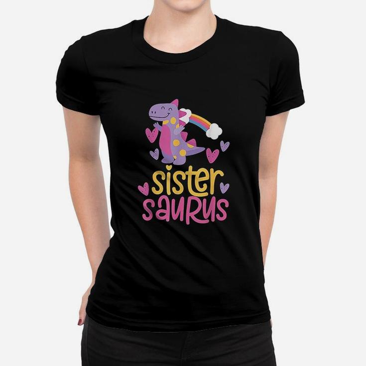 Sistersaurus Sister Saurus Dinosaur Women T-shirt