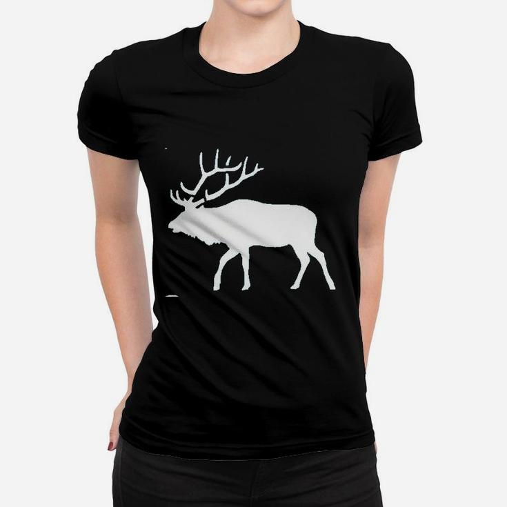 Snowy Mountain Pine Trees Women T-shirt