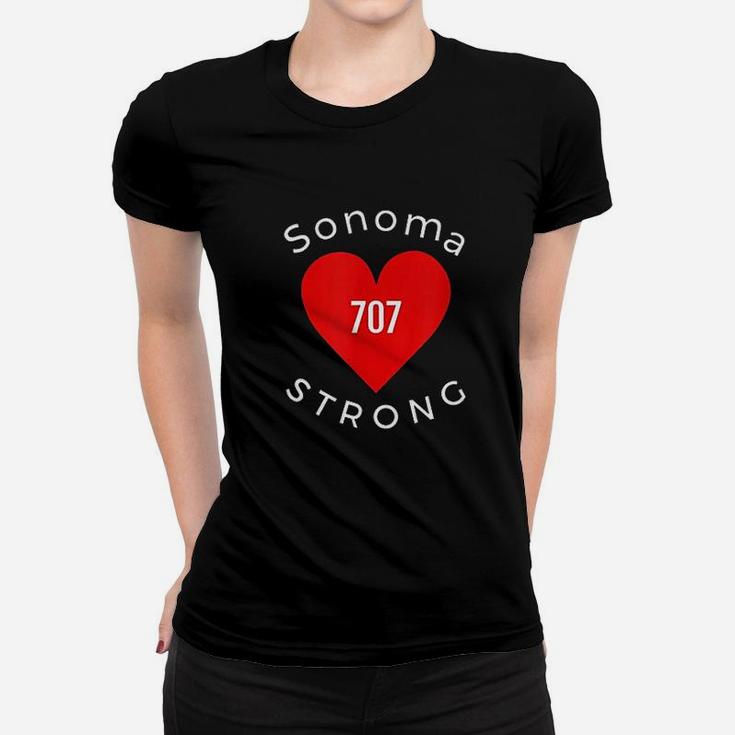 Sonoma Strong Heart Women T-shirt
