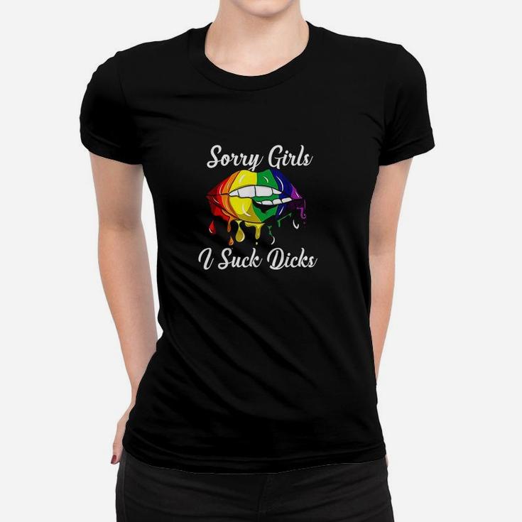 Sorry Girls I Like Boys Im Gay Lgbt Women T-shirt