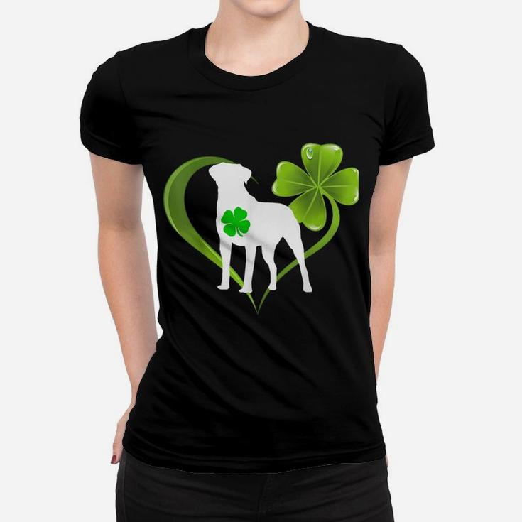 St Patricks Day Rottweiler Shirt Rottweiler St Patrick Women T-shirt