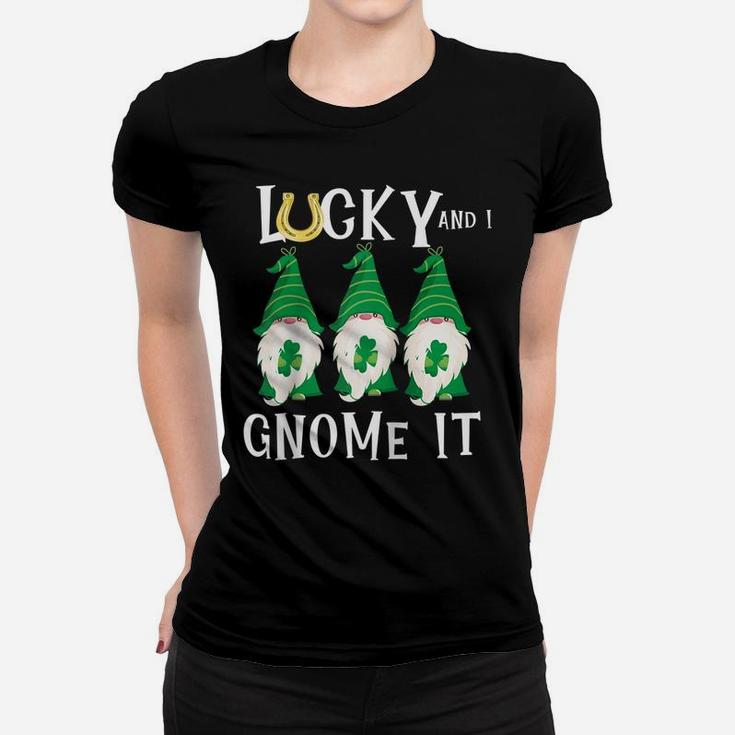 St Patricks Day Shirt Men Gnome St Pattys Paddys Day Punny Raglan Baseball Tee Women T-shirt