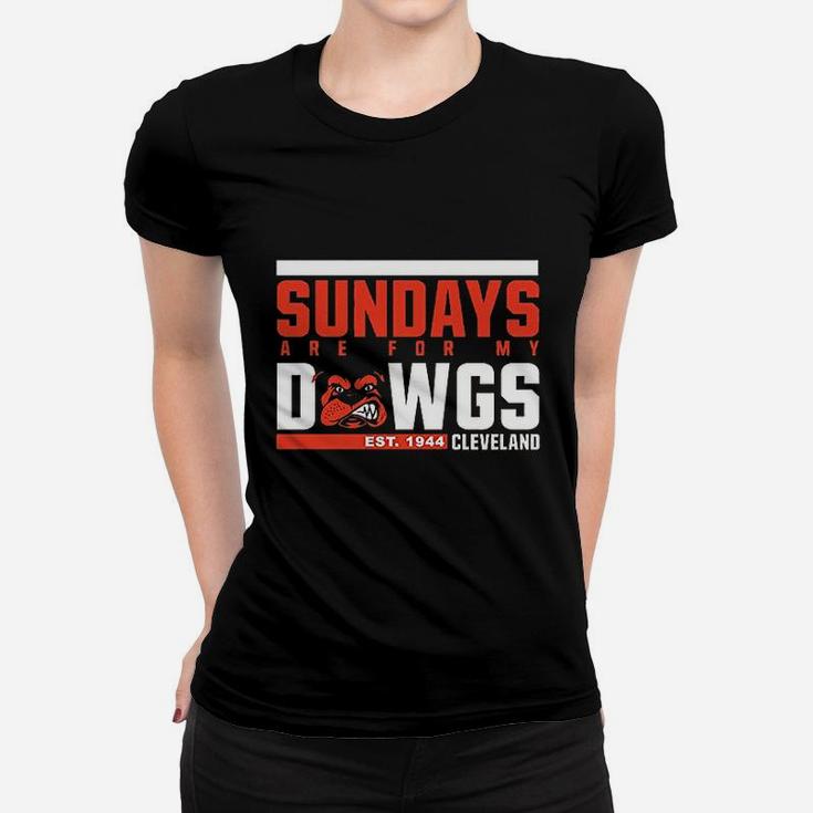Sundays Are For My Dawgs Women T-shirt