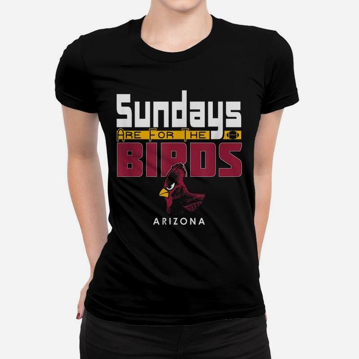 Sundays Are For The Birds Arizona Varsity Retro Football Women T-shirt