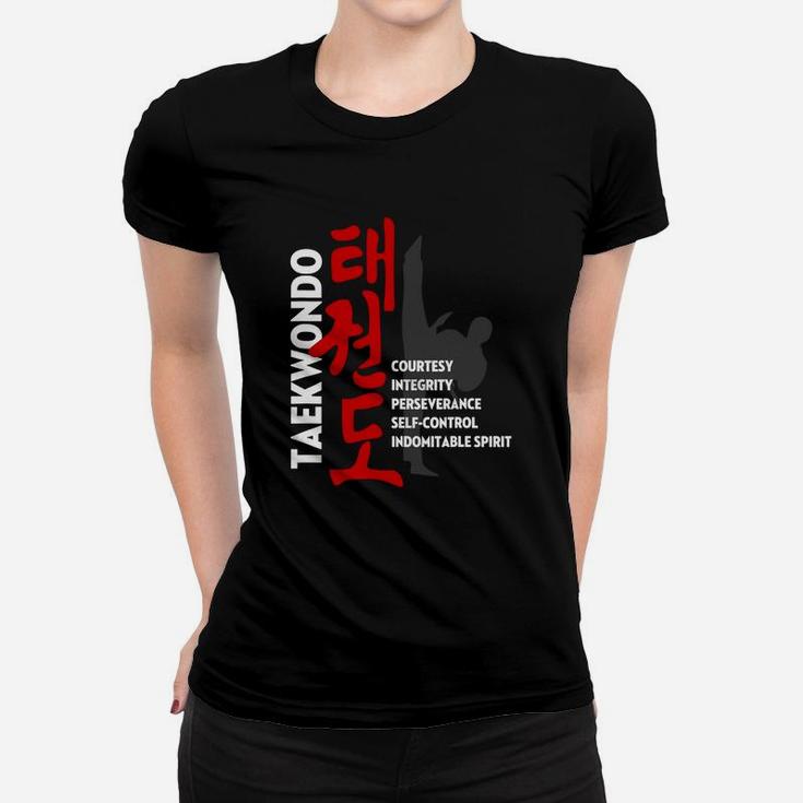 Taekwondo Tenets Women T-shirt