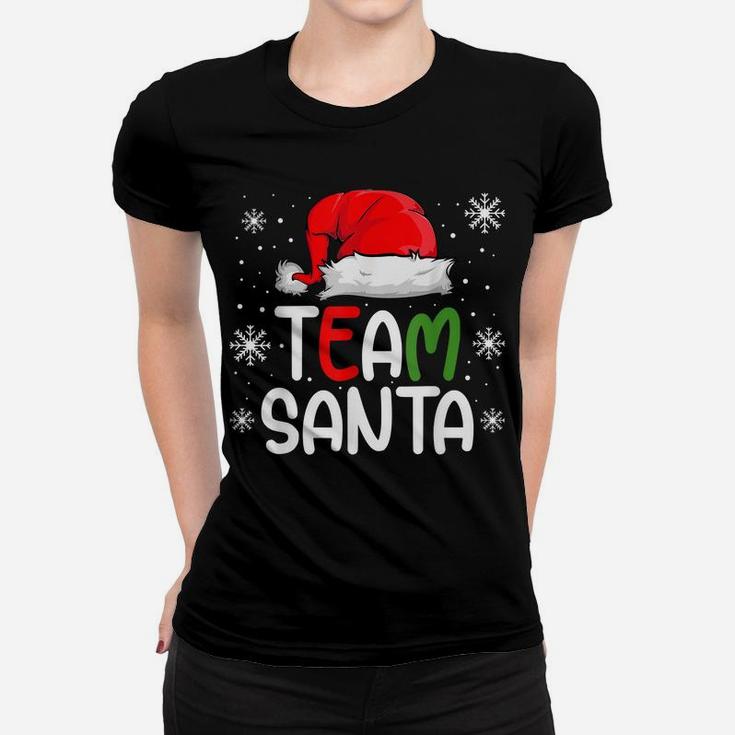 Team Santa Shirt, Matching Family Pajama, Mens Womens Women T-shirt