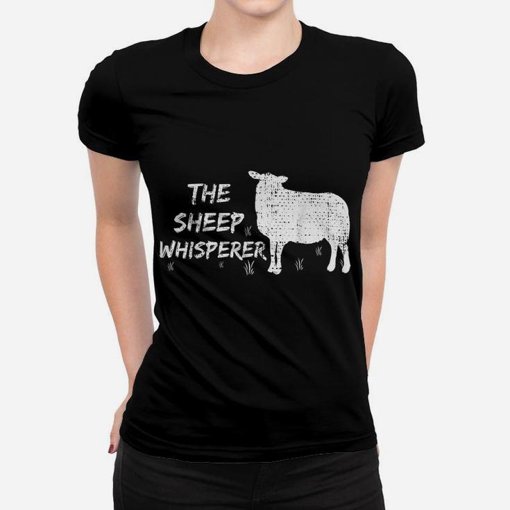 The Sheep Whisperer Tshirt Farmer Gift Animal Vintage Shirt Women T-shirt