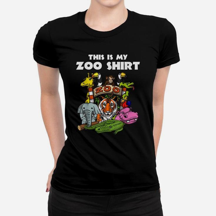 This Is My Zoo Funny Animals Kids Girls Boys Women T-shirt