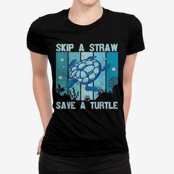 Turtle Shirt Funny Tortoise Sea Animal Plus Size Graphic Women T-shirt
