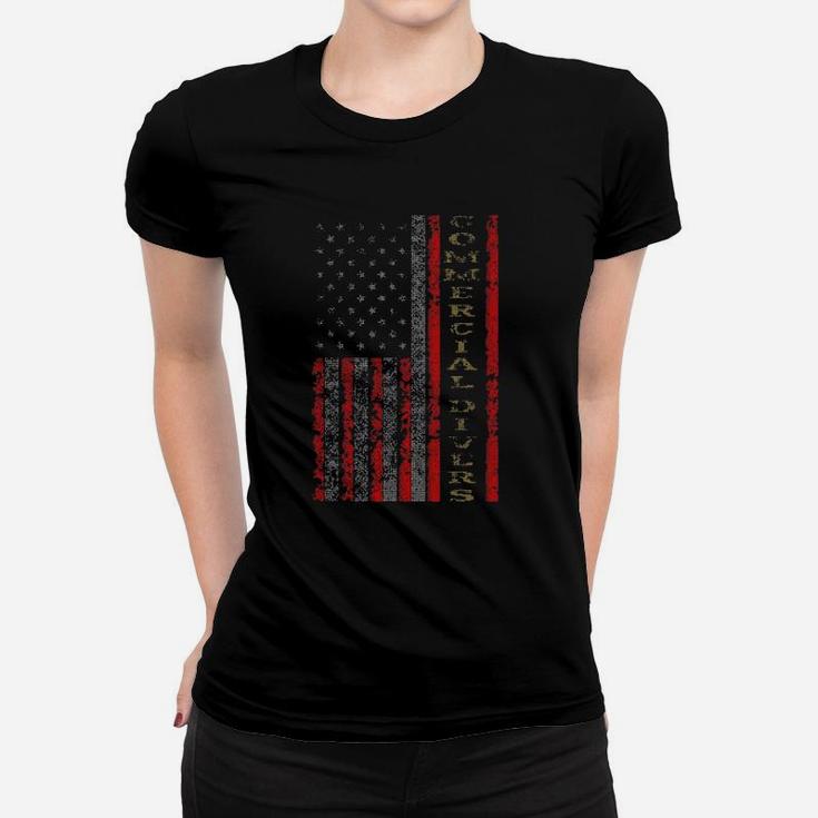 Us Flag Gift Women T-shirt