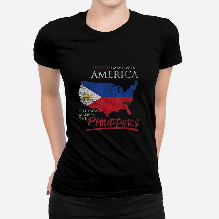 Usa I May Live In America Women T-shirt