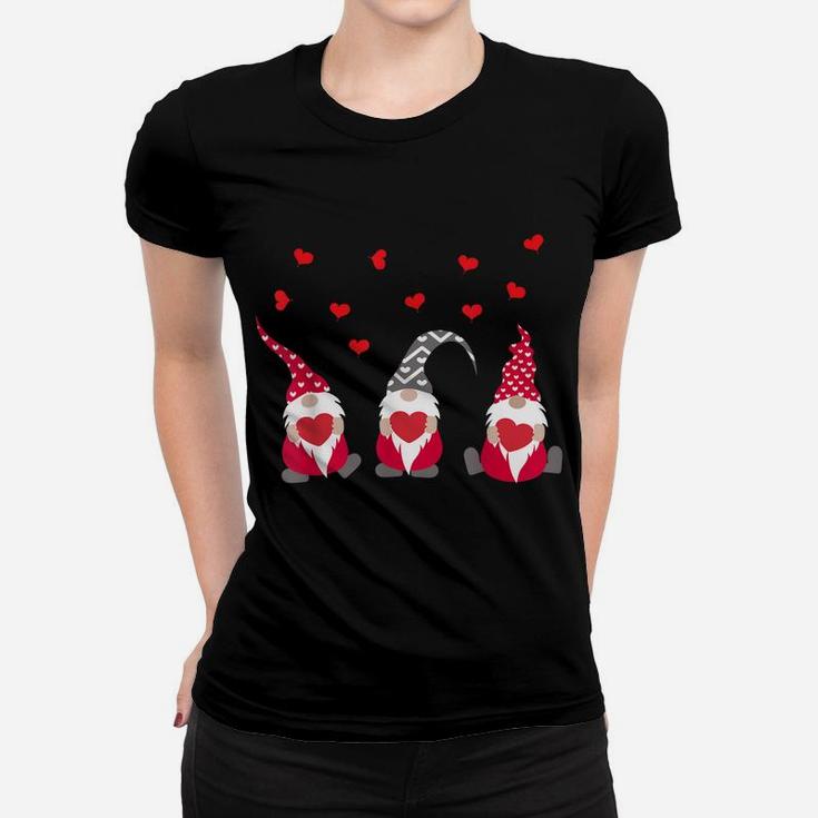 Valentine Gnome With Heart Funny Boys Girls Kids Women T-shirt