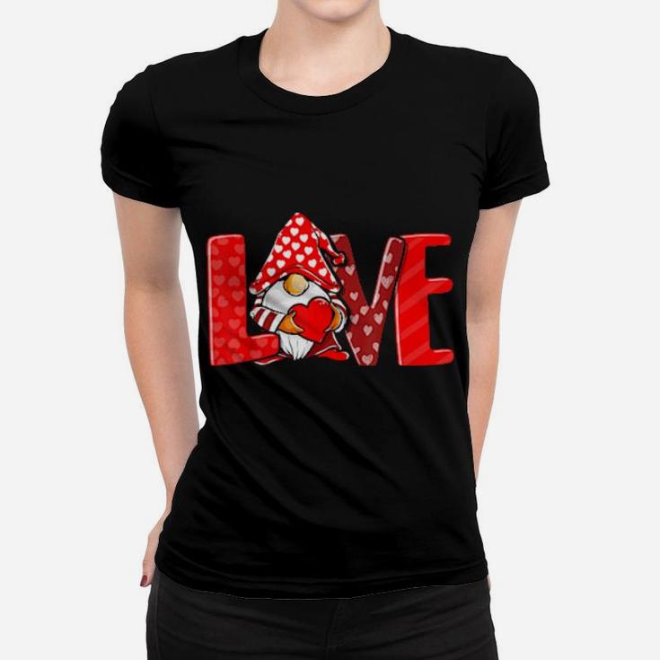 Valentines Day Gnome Love Boys Girls Women T-shirt