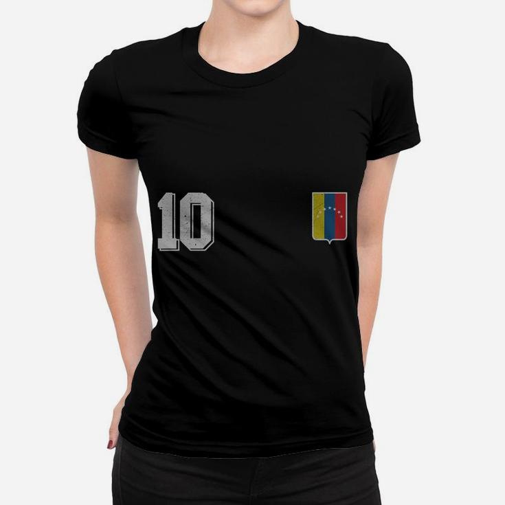Venezuela Soccer Football Vinotinto Design For Venezuelans Women T-shirt