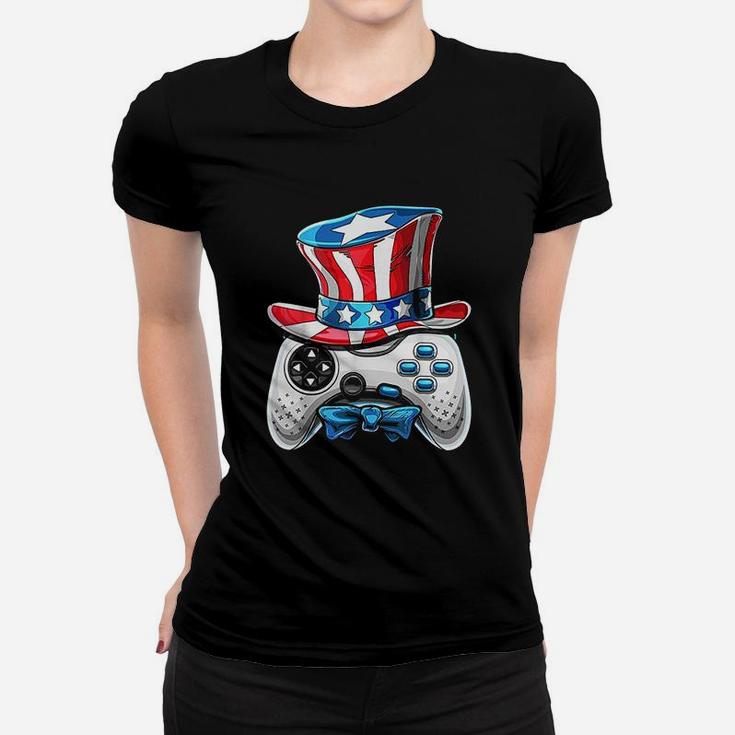 Video Game American Flag Women T-shirt