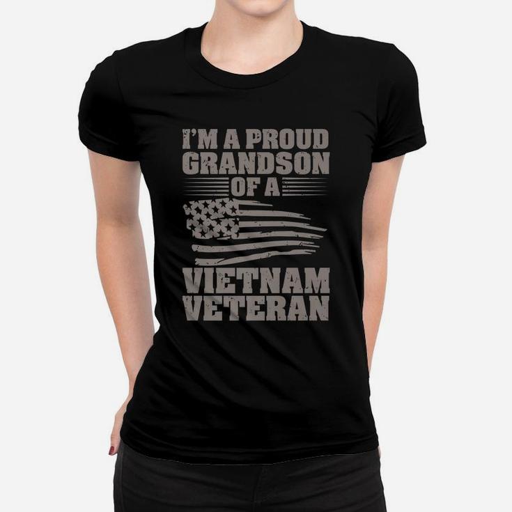 Vietnam Veteran - Proud Grandson Tees Men Kids Boys Gift Women T-shirt