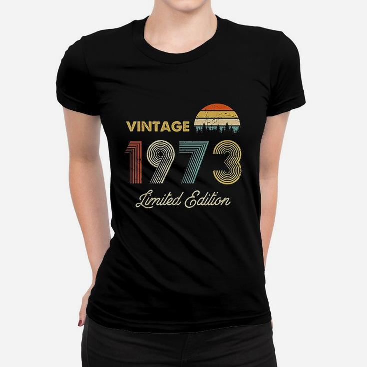 Vintage 1973 Made In 1973 46Th Birthday 46 Years Old Gift Women T-shirt