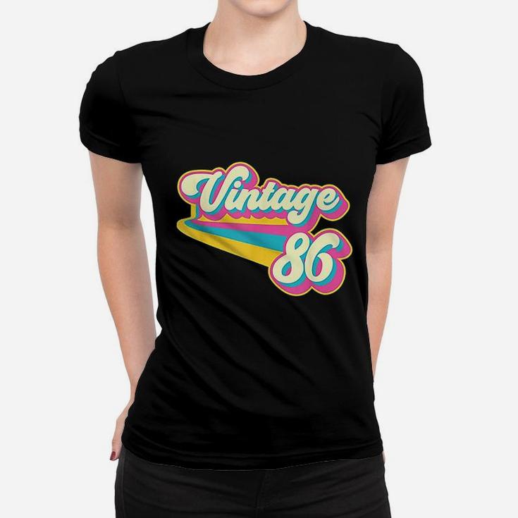 Vintage 1986 35Th Birthday Women T-shirt