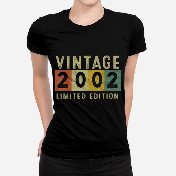Vintage 2002 20Th Birthday 20 Years Old Gift Boy Girl Women T-shirt