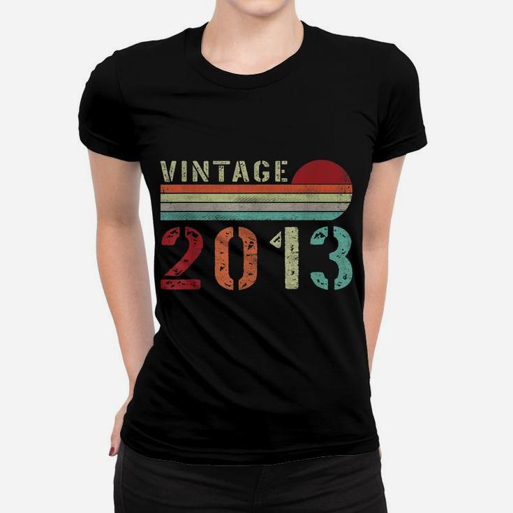 Vintage 2013 Funny 9 Years Old Boys And Girls 9Th Birthday Women T-shirt