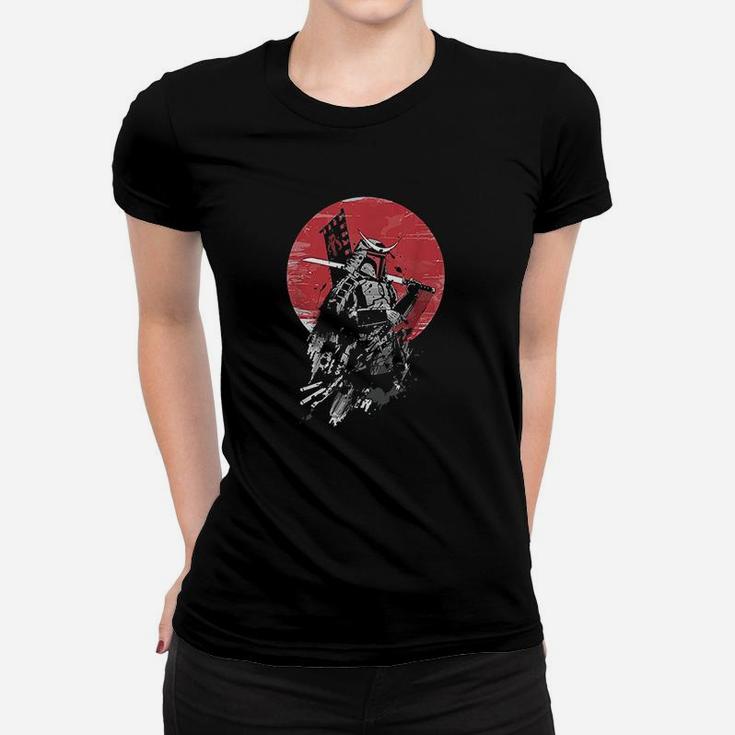 Vintage Japan Samurai Japanese Warrior Gift Women T-shirt