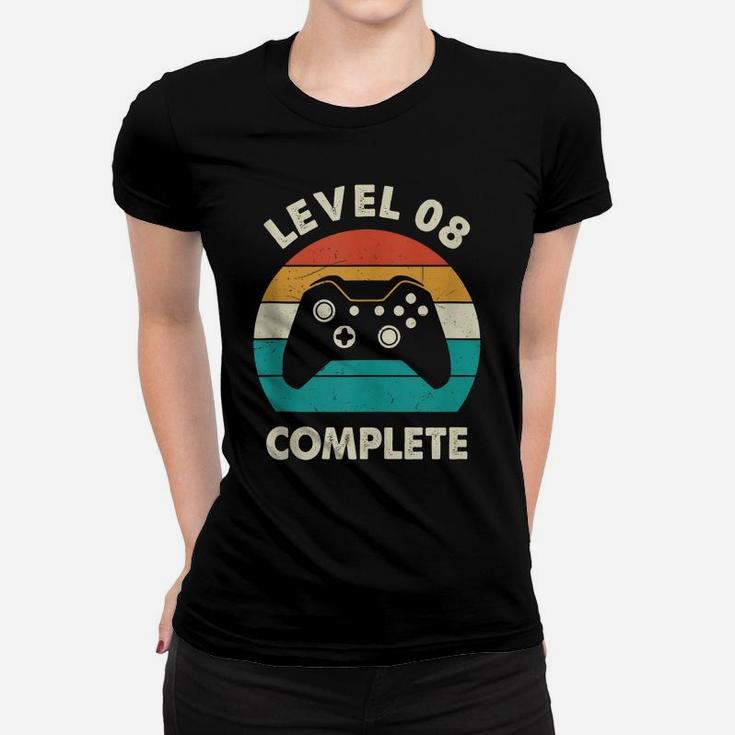 Vintage Level 8Th Complete 8 Year Wedding Anniversary Gift Women T-shirt