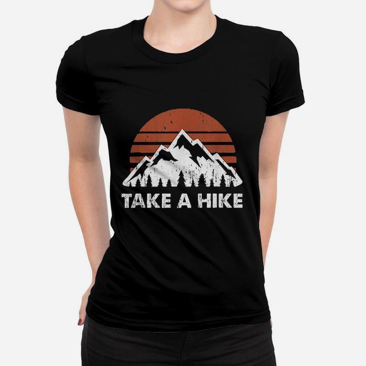 Vintage Take A Hike Outdoors Nature Hiking Lover Women T-shirt