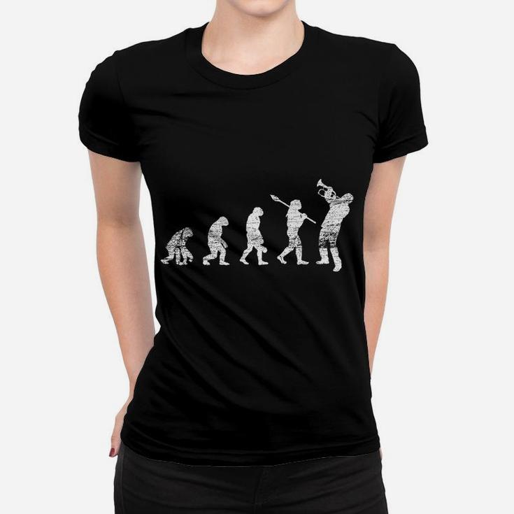 Vintage Trumpeter Evolution Trumpet Women T-shirt