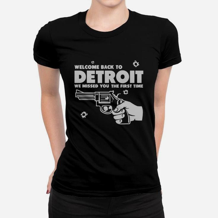 Welcome Back To Detroit T-shirt Women T-shirt
