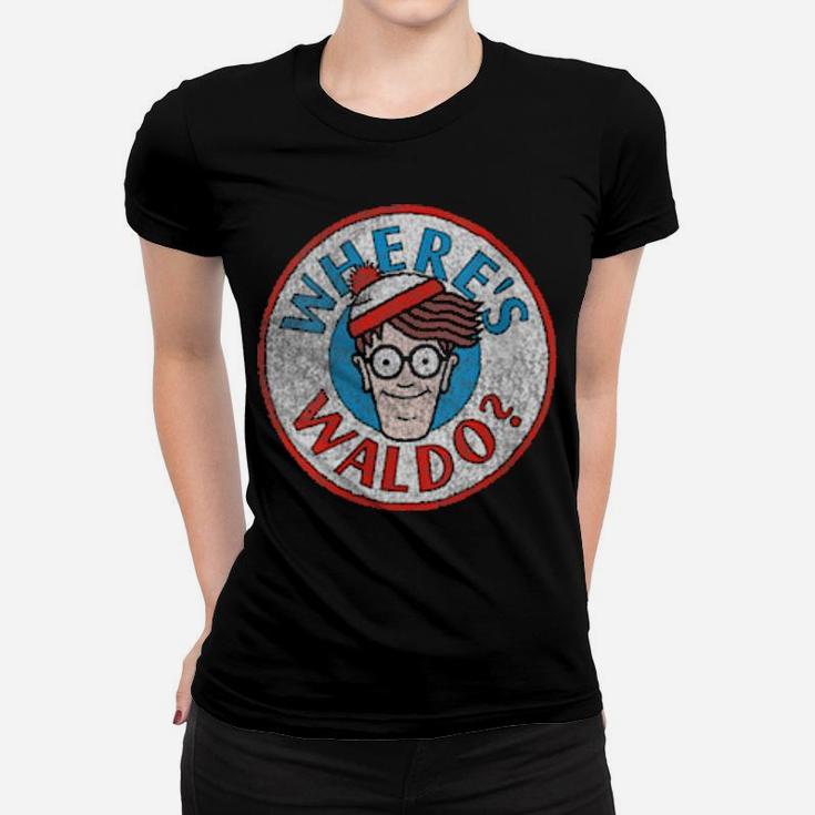Where's Waldo Distressed Women T-shirt