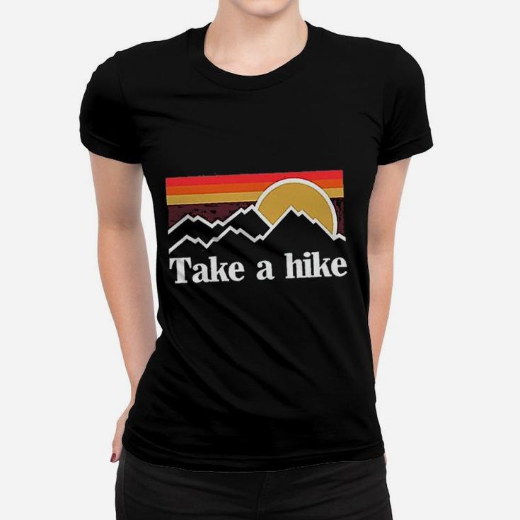 Women Funny Vacation Graphic Take A Hike Women T-shirt