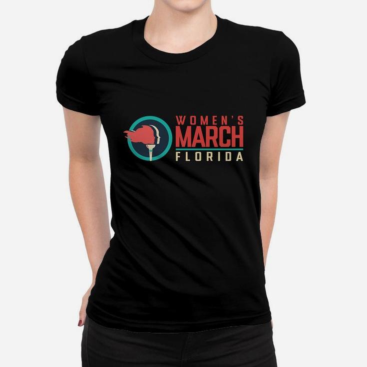 Women March Florida January 2022 Funny Gifts For Friends Women T-shirt