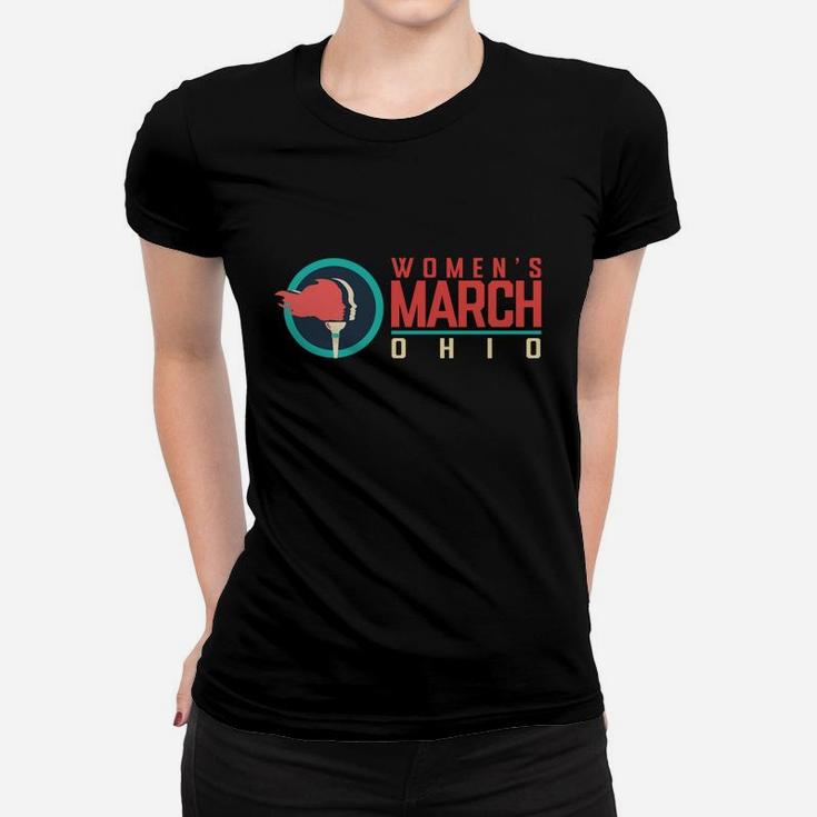 Women March Ohio January 2022 Funny Gifts For Friends Women T-shirt