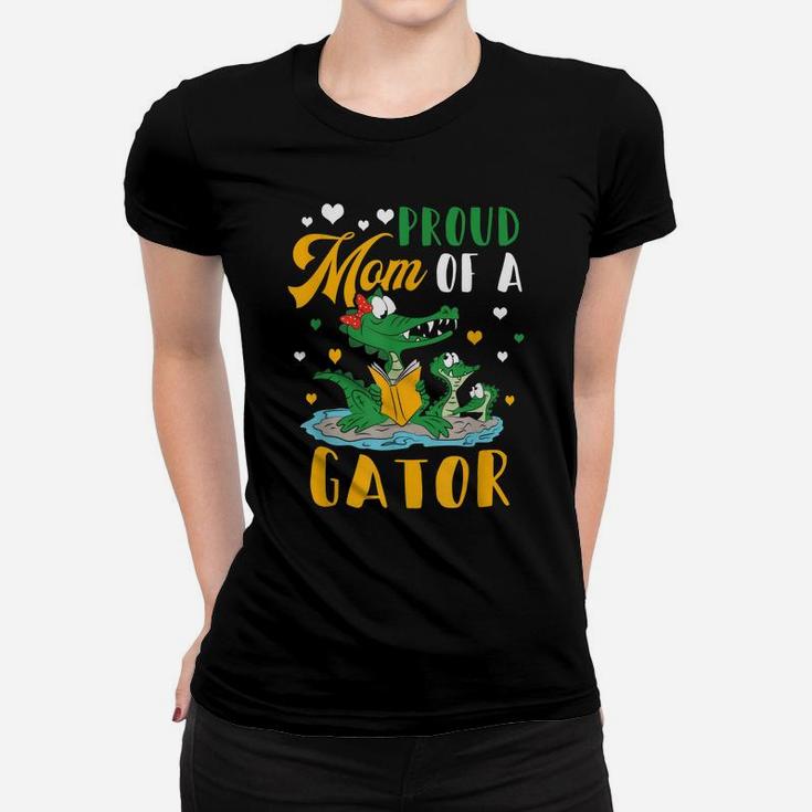 Womens Proud Mom Of A Gator Mother Alligator Mothers Day Women T-shirt