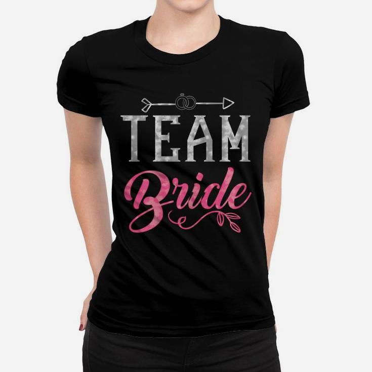 Womens Team Bride - Bridal Party Bride Squad Wedding Party Women T-shirt