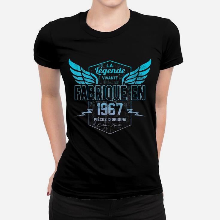 Womens The Living Legend Made In 1967 Vintage 54Th Anniversary Women T-shirt