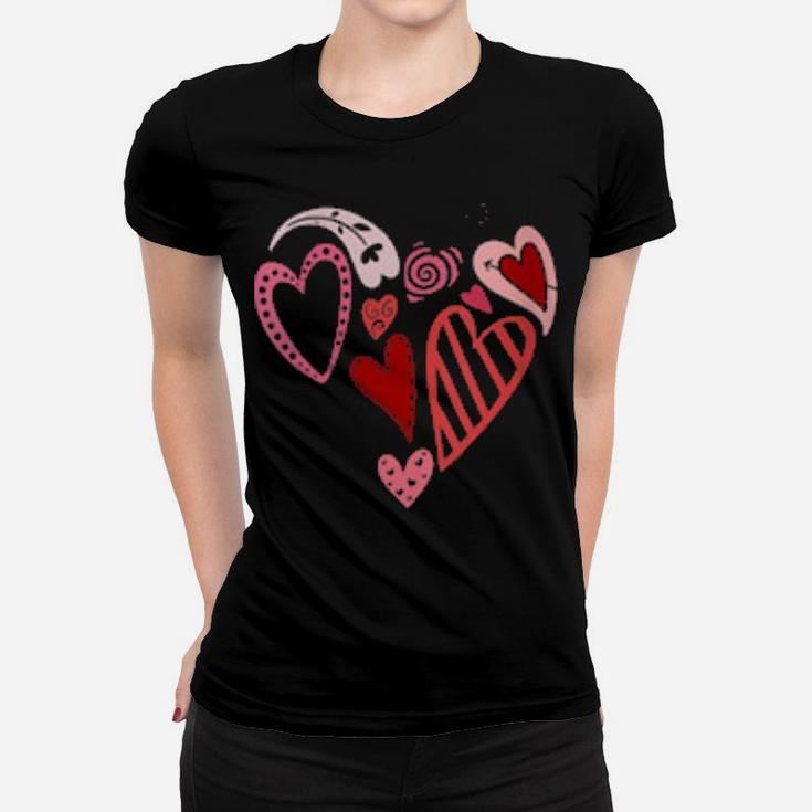 Womens Valentine Women T-shirt