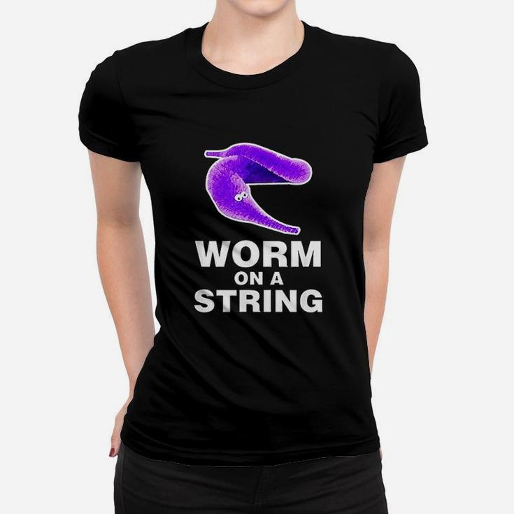 Worm On A String Women T-shirt