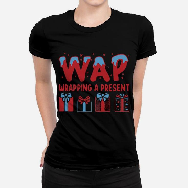 Wrapping A Present Women T-shirt
