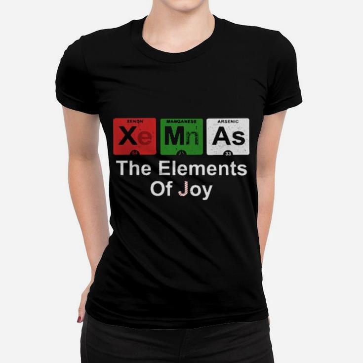 Xmas The Elements Of Joy Women T-shirt