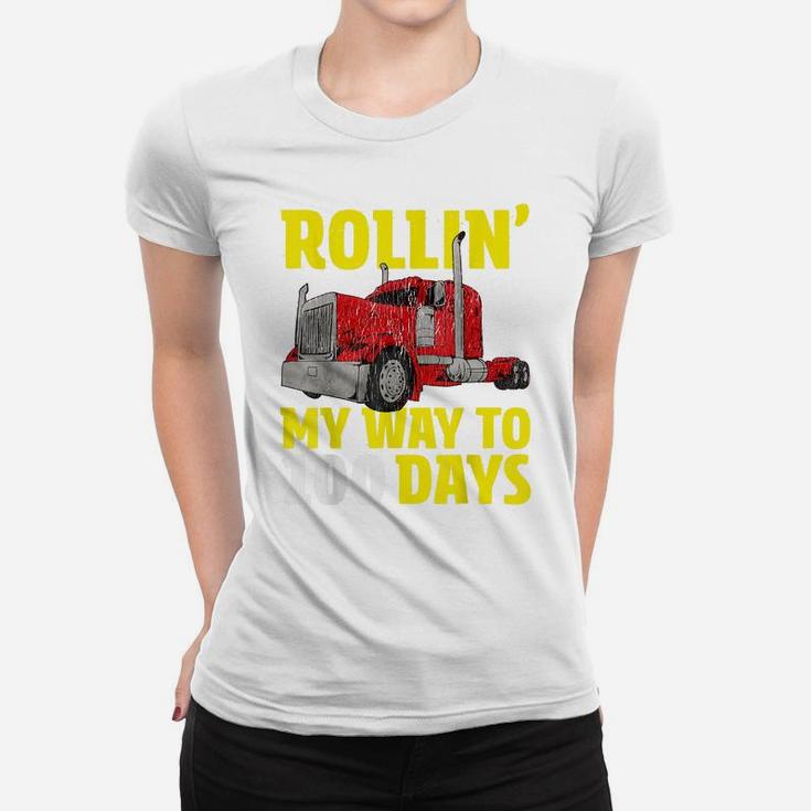 100Th Day Of School T Shirt Boys Truck 100 Days Of School Women T-shirt