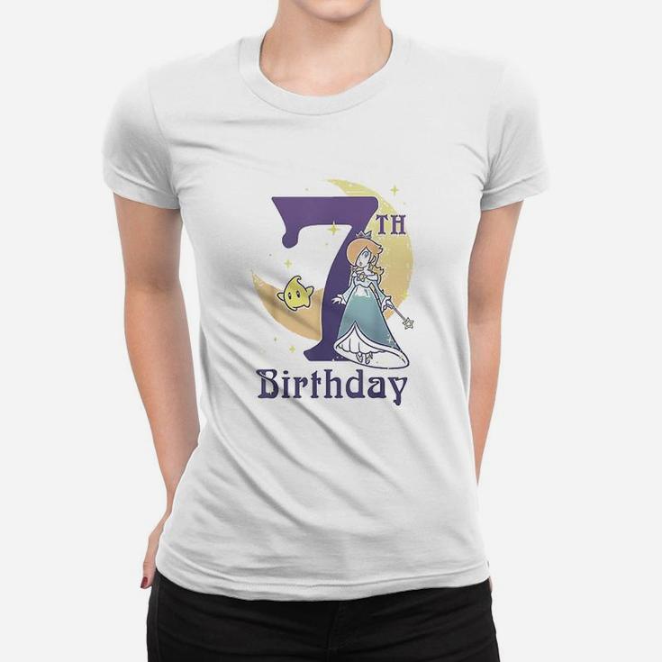 7Th Birthday Moon Women T-shirt