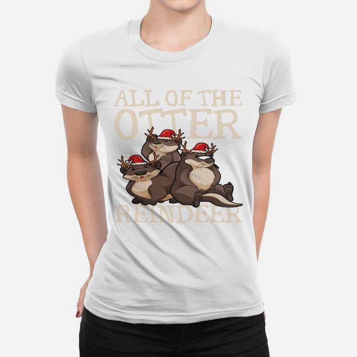 Adorable All Of The Other Reindeer Animal Lovers Christmas Women T-shirt