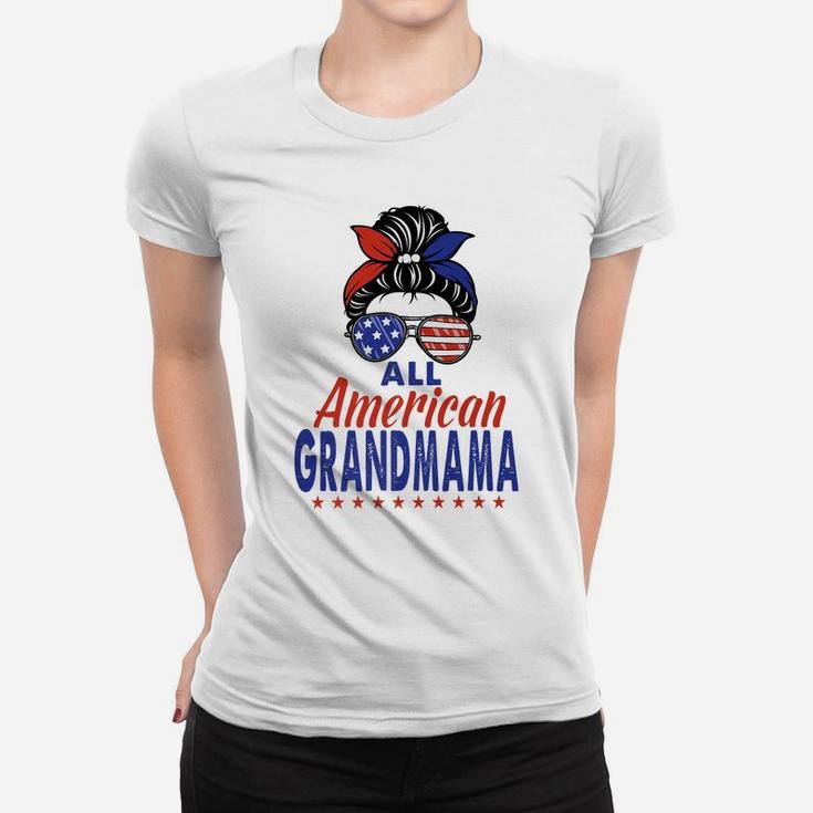 All American Grandmama 4Th Of July Patriotic Matching Family Women T-shirt