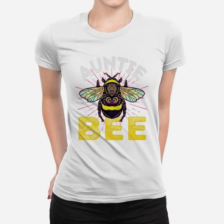 Auntie Bee Family Matching Cute Auntie Of The Bee Women T-shirt