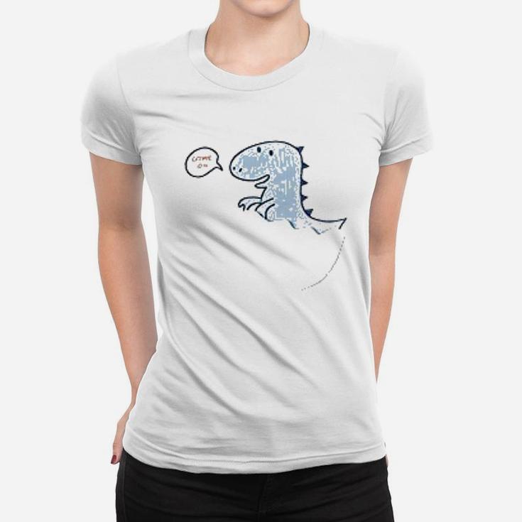 Baby Dinosour Women T-shirt